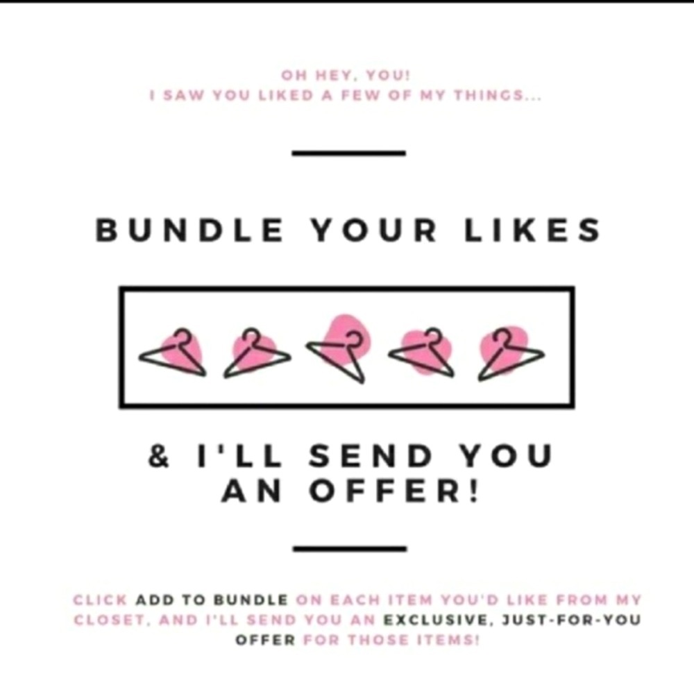 Bundle 3 or more items!!!!